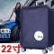 男女行李箱套保护套旅行箱防尘套20寸拉杆箱套24寸箱罩26加厚防水_2 默认尺寸 藏青色22寸礼物随机配送