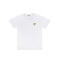 Comme des Garcons PLAY 川久保玲 夏季短款女士小金心短袖T恤 女 男 通用az-t-215-051 白色 XS