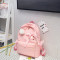 书包女韩版原宿ulzzang高中学生校园牛津布双肩包女百搭潮流背包_12 粉色