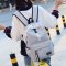 书包女韩版原宿ulzzang高中学生背包百搭校园时尚潮流双肩包男士_22 黑色