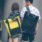 双肩包男女韩版休闲大容量校园风高中学生旅行背包书包男时尚潮流_1_2 黑色