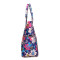 新款大包包尼龙帆布包防水购物袋大容量花色单肩手提包女包妈妈包_1 蔷薇花
