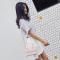 糖果色包包2018新款果冻包硅胶斜挎包迷你手提包女小包枕头女包夏_2 浅灰色底长18CM