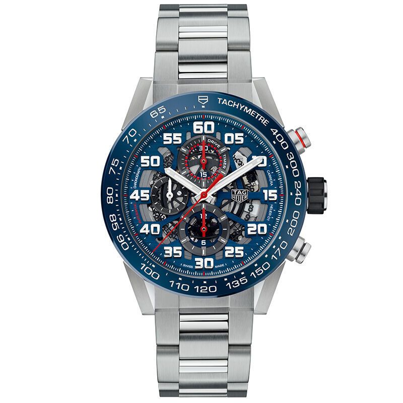 泰格豪雅(TAG Heuer)瑞士手表 卡莱拉系列钢带自动机械男士手表CAR2A1K.BA0703 CAR2A1K.BA0703