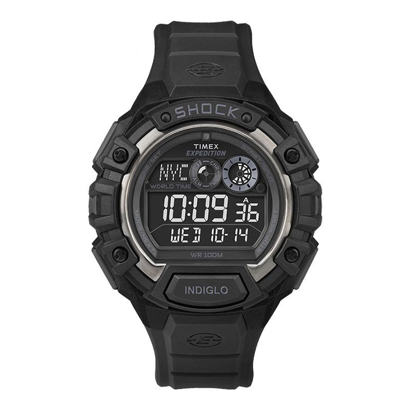 美国TIMEX/天美时手表男户外运动智能多功能树脂带电子表T49970 T49970