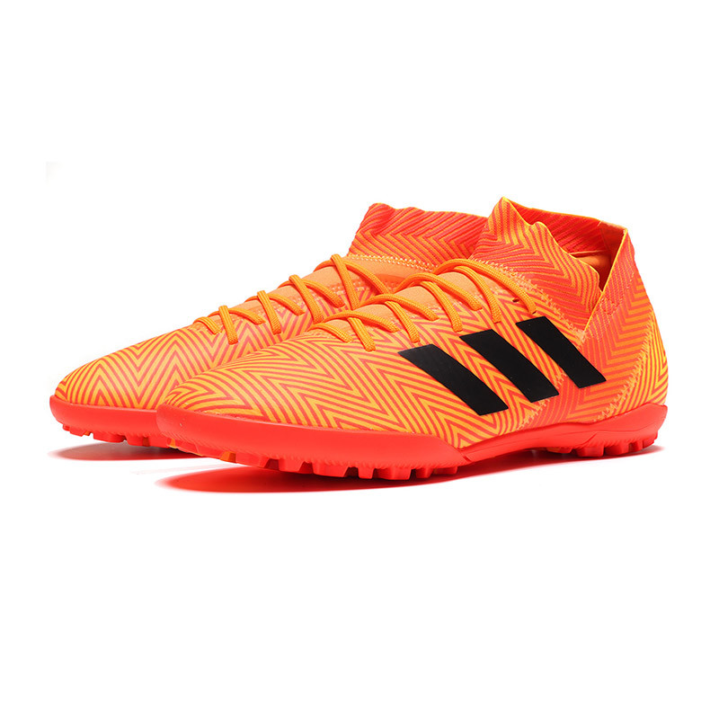 adidas阿迪达斯男子足球鞋TANGO系列TF运动鞋DA9622 DA9622烈火黄荧光+红荧光+1号黑色 44.5码