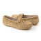OZWEAR UGG OB150II 女鞋春夏舒适女豆豆鞋女鞋一脚蹬显瘦船鞋 栗色 38码