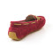 OZWEAR UGG OB150II 女鞋春夏舒适女豆豆鞋女鞋一脚蹬显瘦船鞋 栗色 38码