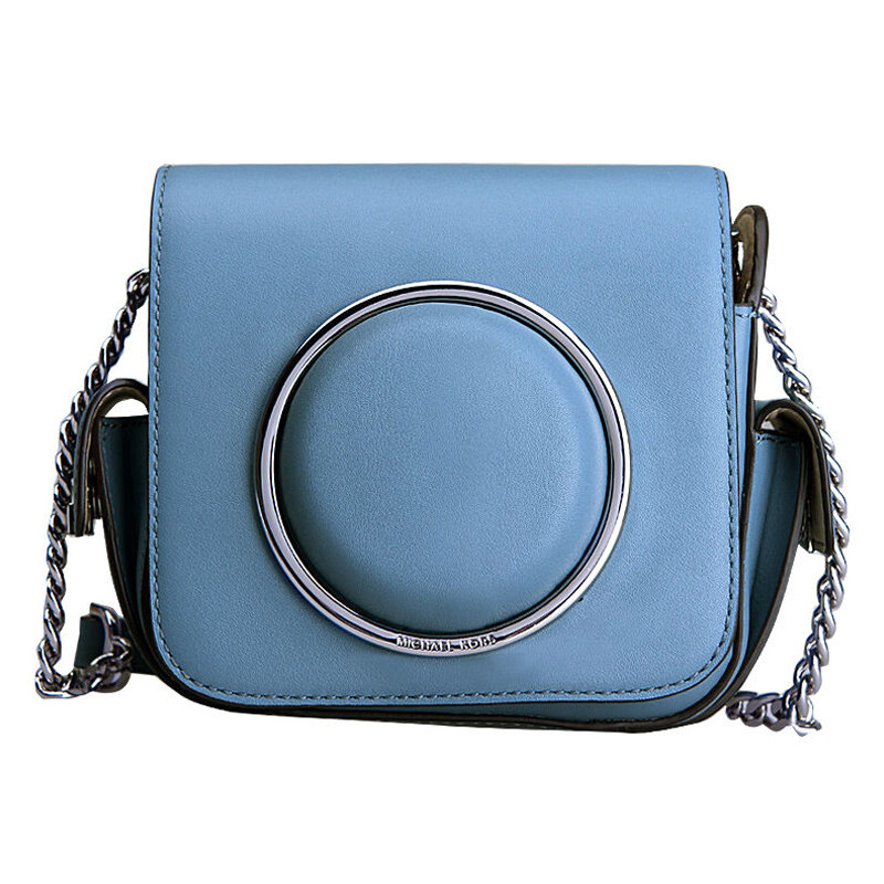 MICHAEL KORS 迈克·科尔斯 Scout 相机包 新款限量 杨幂同款 浅蓝色 30H6GB2M2L 宝蓝色