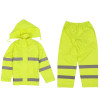 布伦希洪 PVC面料 黄色 雨衣套装 （S-XXL）AQL88201（套）