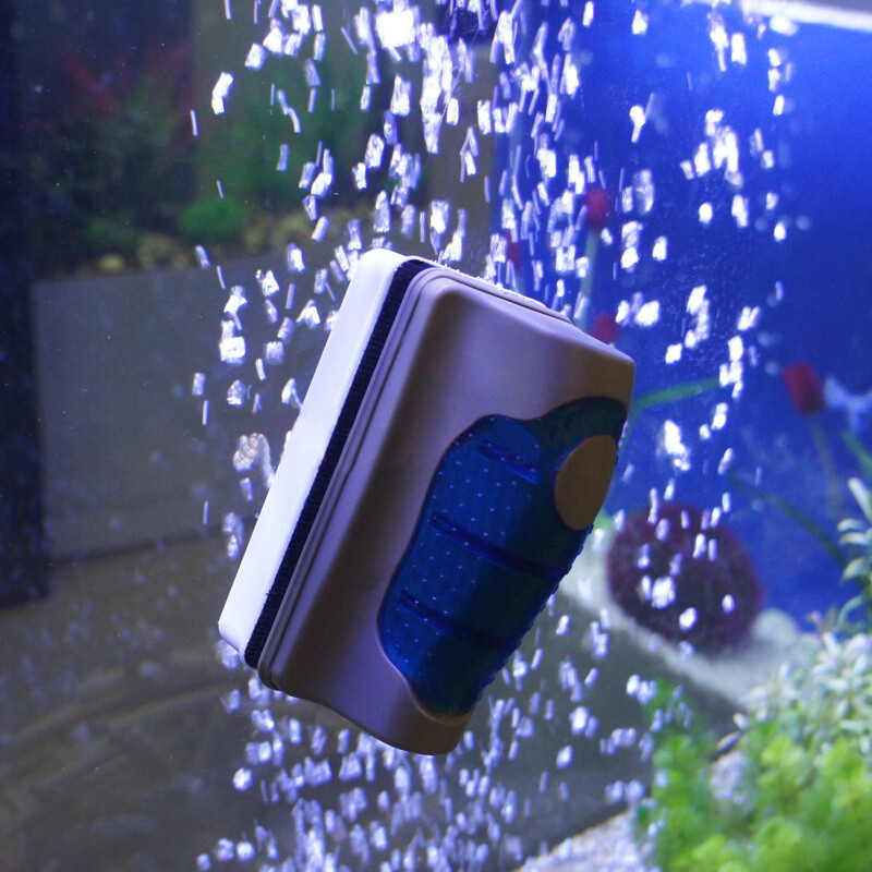 鱼缸磁力刷 中号(50-80厘米鱼缸) 超强磁力刷