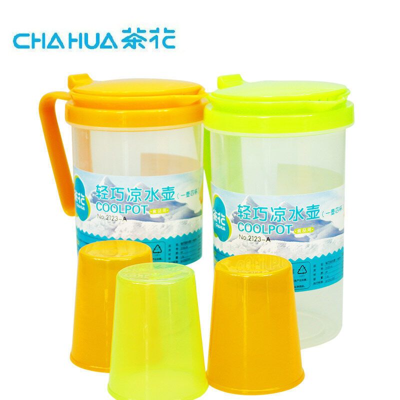 茶花(CHAHUA)2123轻巧凉水壶绿色