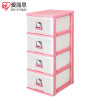 爱丽思(IRIS)三层 HELLOKITTY儿童整理衣服玩具收纳柜宝宝衣柜