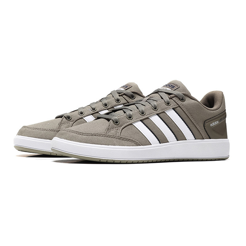 adidas阿迪达斯男子板鞋网球文化低帮休闲运动鞋B43880 B43880影迹货物绿+亮白 40码