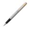 派克PARKER Jotter2018乔特系列墨水笔 2018乔特钢杆金夹墨水笔-F尖0.5mm