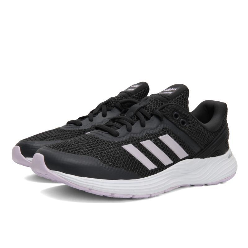 adidas阿迪达斯2018女子fluidcloudccambitiouswPE跑步_2 碳黑/航空粉 40.5码
