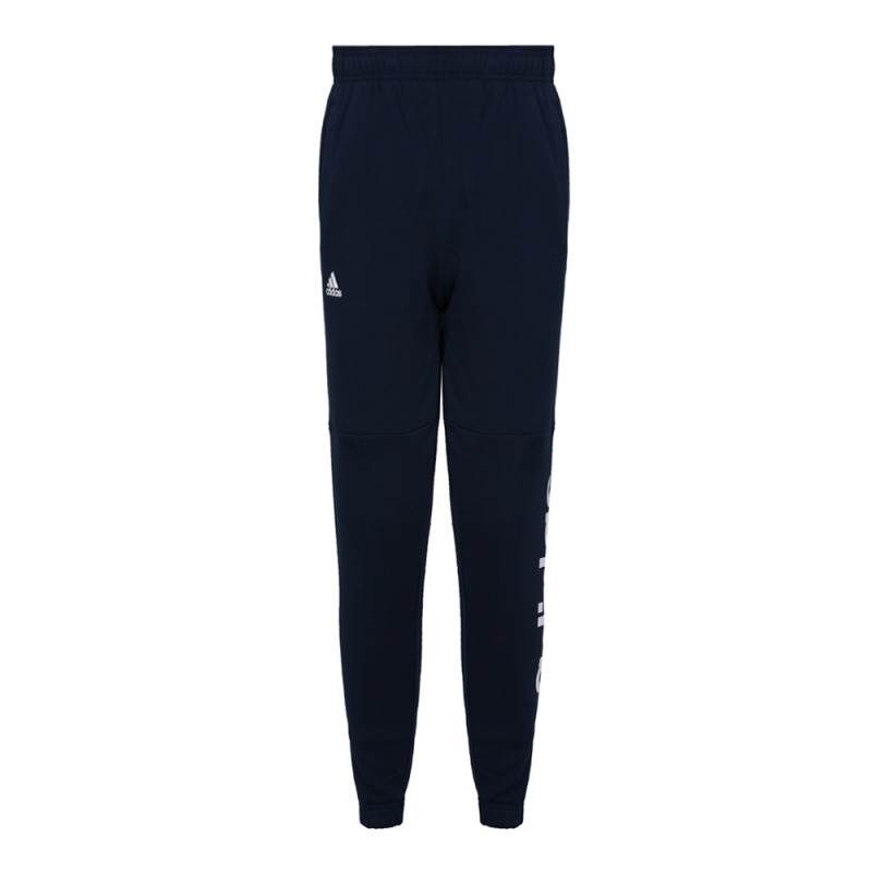 adidas阿迪达斯新款男子运动系列针织长裤BQ9090_2 XXXL码 蓝色
