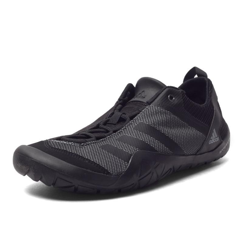adidas阿迪达斯2017年新款中性徒步越野系列户外鞋BB0732_3 1号黑色/远景灰/1号黑色 43码