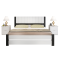 艾帛利(AIBOULLY) 床 实木双人床 全实木床1.2米1.5米1.8米木质床 卧室现代简约主卧经济型松木床婚床 1.5x2.0米床带双抽屉款+送床垫（颜色备注）