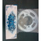 适用GZ150-A套链 三件套GZ125HS三件套 套链 链条GZ125HS 套链 配套厂