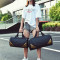探路狼短途旅行包女手提单肩行李包男韩版大容量轻便旅行袋运动健身包潮 金色小号