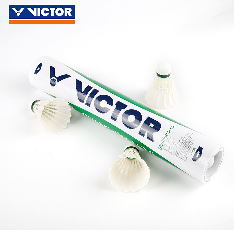 VICTOR/威克多 鸭毛羽毛球比赛5号羽毛球 CP5 77N(12只/筒)