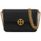 Tory Burch/托里·伯奇TB女包 欧美时尚包盖式锁扣硬头层牛皮单肩包 女 斜跨包 小号 39734 白色