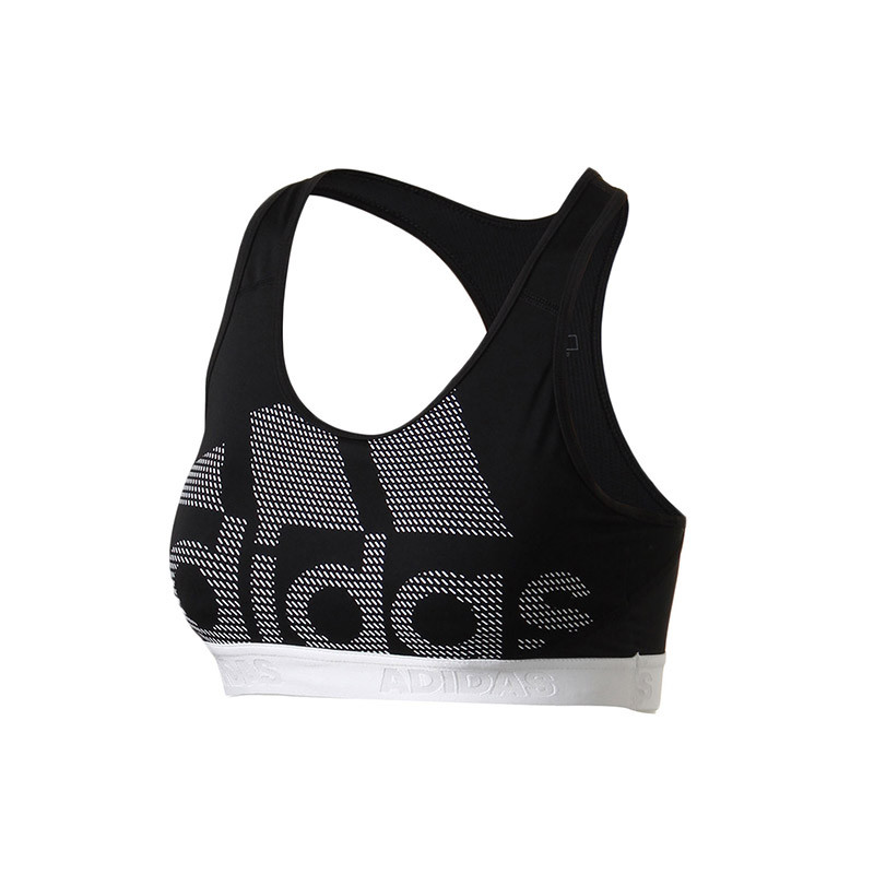 adidas阿迪达斯女子运动胸衣训练健身运动服DH4446 L DH4446黑