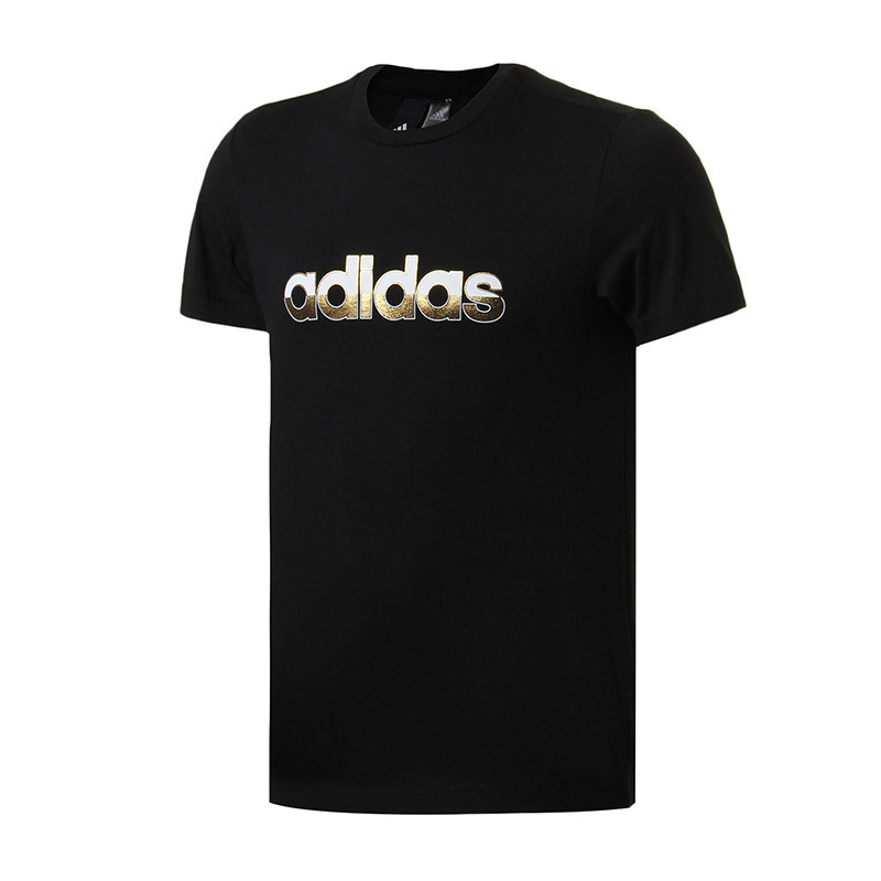 adidas阿迪达斯男子短袖T恤休闲运动服DM5213 XXL DM5213黑