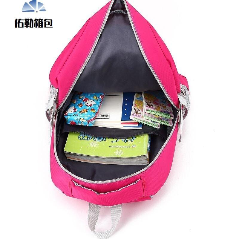 初中学生拉杆书包带轮子手拉式背包男女拖书包双肩背包新款ZT_4 六轮款紫色