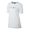 耐克NIKE just do it女子时尚休闲舒适透气运动短袖T恤930341 M 白色100