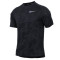 NIKE耐克2018夏季新款训练服运动短袖体恤宽松透气T恤AA2215 XXL 黑色010
