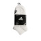 adidas 3S Per n-s HC3p 男女运动袜 低跟袜 AA2311 白色 39-42