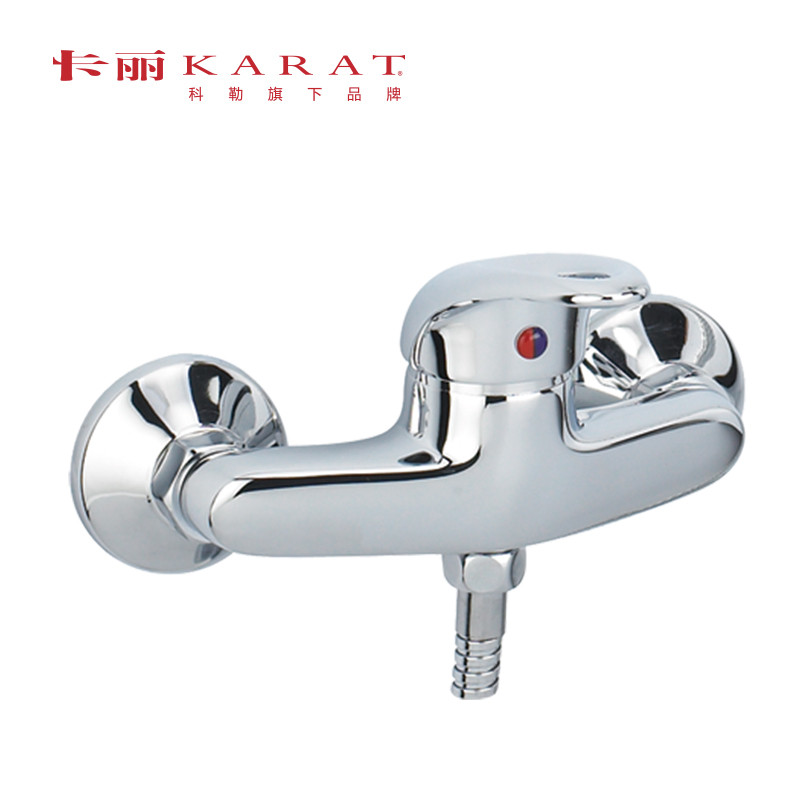 科勒旗下品牌 卡丽卫浴(KARAT) 思琳单把单孔全铜冷热淋浴龙头 14902T-CP