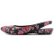 Crocs/卡骆驰 女凉鞋 伊芙花纹露跟鞋平底尖头休闲鞋沙滩鞋204957-95Z-97O-990