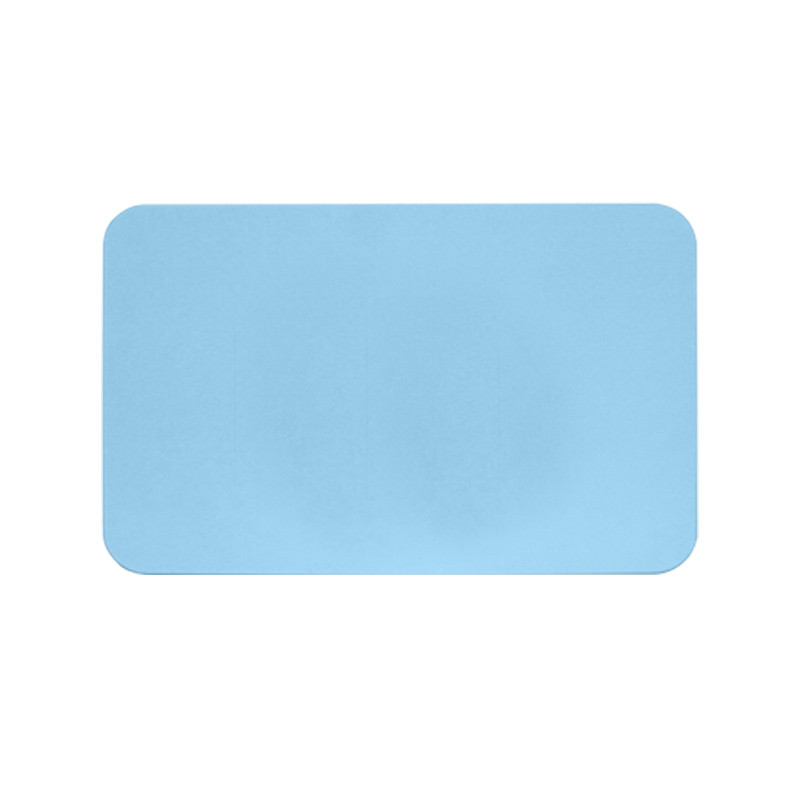 邦禾硅藻泥脚垫 浴室吸水天然硅藻土地垫 卫生间淋浴防滑垫板 蓝色45*35cm