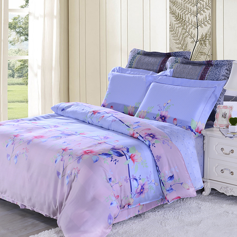 澳丹奴家纺audiano 床品天丝印花四件套 绗缝 1.5m床/1.