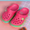 Crocs/卡骆驰 童鞋 卡骆班彩虹小克骆格洞洞童沙滩鞋205205 205205-6NP C12/18CM