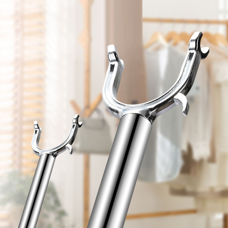 七日爱(qiriai)撑衣杆晒衣竿不锈钢取衣叉挑衣杆架衣撑杆叉家用晾衣杆