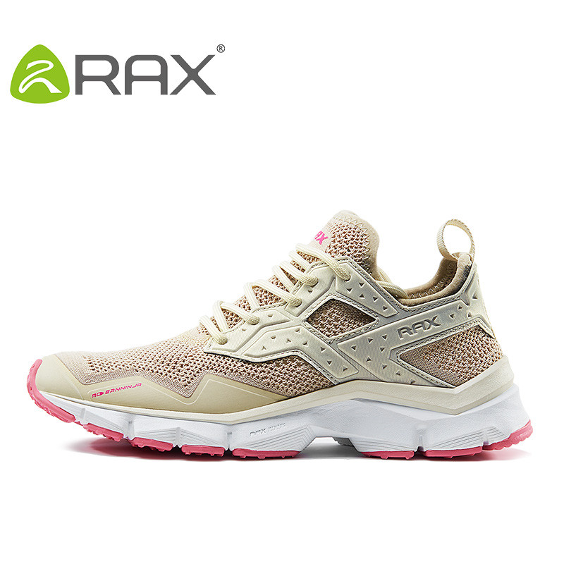 RAX2018春夏登山鞋男透气徒步鞋女防滑户外鞋越野爬山鞋 38码 象牙