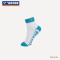 VICTOR威克多羽毛球袜女款专业运动袜短筒 SK235 运动袜（女）C-SK235AM(白/蓝) 22cm-25cm