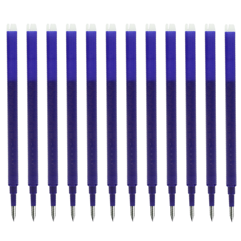 百乐（PILOT） BLS-FR5热可擦笔芯0.5mm （适用于LFBK-23/20EF笔 ) 笔芯替芯 蓝色12支装