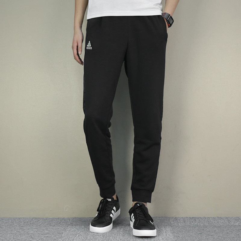 Adidas阿迪达斯男裤2018春季新款运动裤收口小脚裤长裤卫裤-CD7117 L CD7117