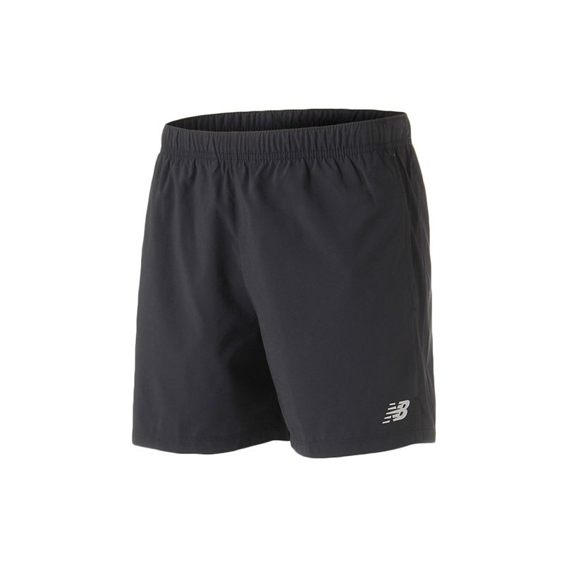 New Balance/NB男裤运动短裤梭织吸湿跑步运动裤AMS81278 L AMS81278-BK黑色