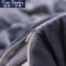 皮尔卡丹(Pierre Cardin)家纺 加厚保暖法兰绒四件套珊瑚绒双面法莱绒被套1.8m床其他 适合2.0m床-被套220*240cm 爱心