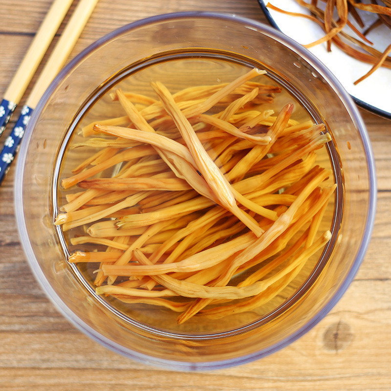 黄花菜 黄花菜干 金针菜 新黄花菜干货 250g高清实拍图