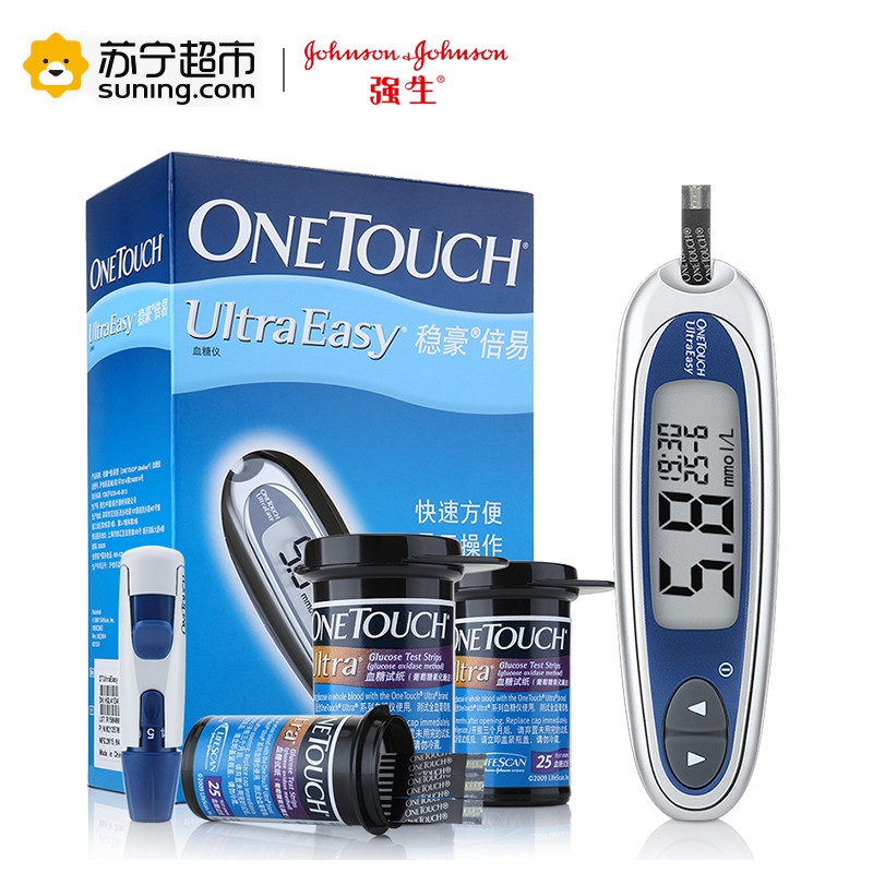 强生倍易血糖仪+100片试纸