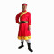 蒙古族服装男士蒙古袍蒙古马头琴演出服装表演服装舞台装lm_8 140(建议身高136-145厘米) 湖蓝色