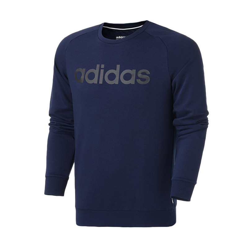 adidas阿迪达斯NEO2018新款明星同款男运动休闲卫衣DM4269 L DM4270蓝色