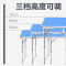 稳固折叠桌摆摊户外折叠桌子家用餐桌椅便携式铝合金小桌子折叠_11 双杆绿色+伞孔+2凳